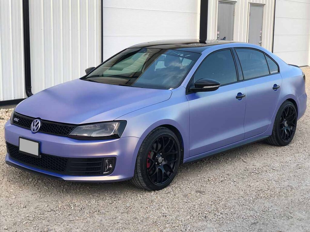 Purple VW